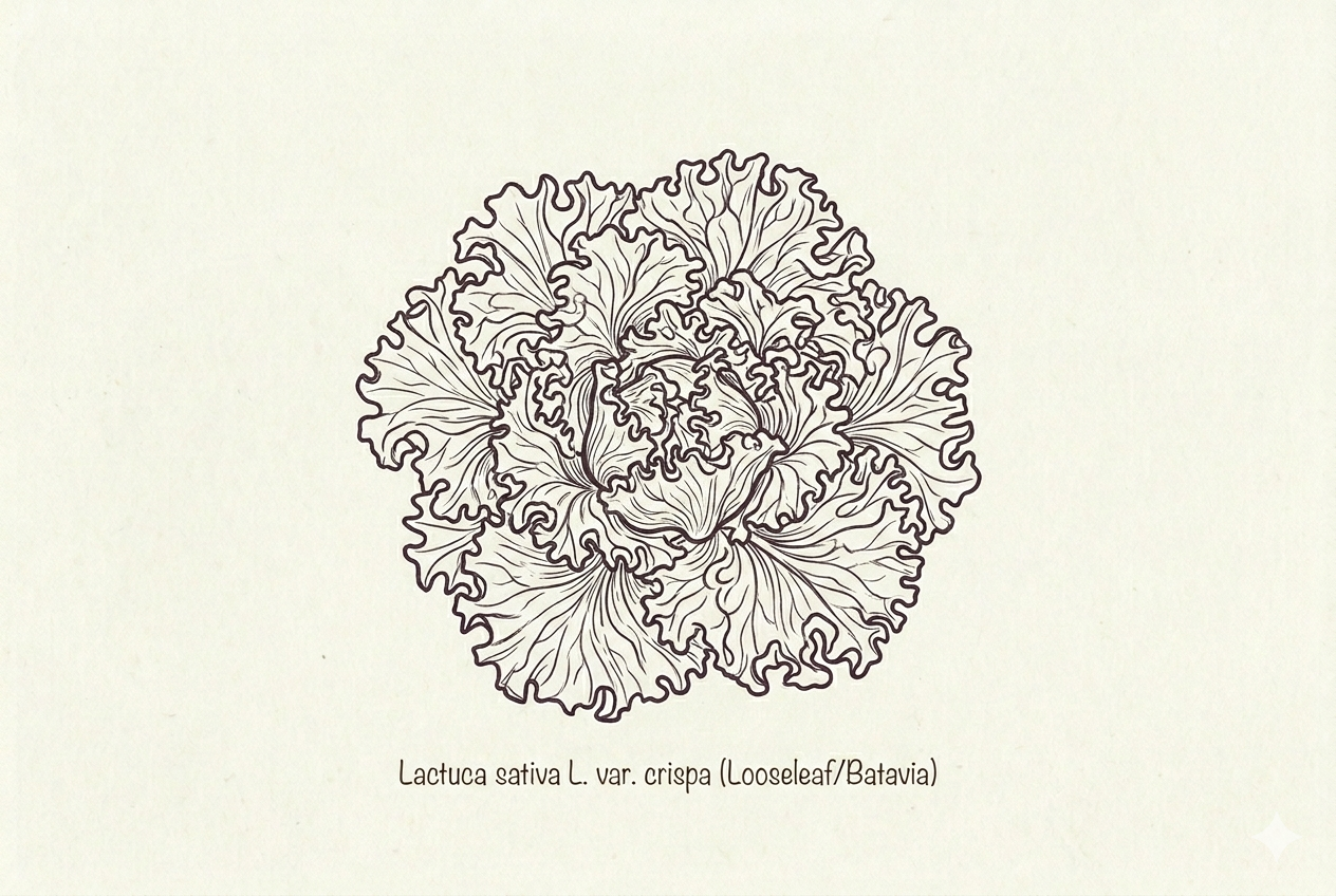 Lechuga Crespa Morada